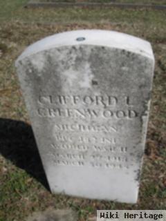 Pfc Clifford L Greenwood