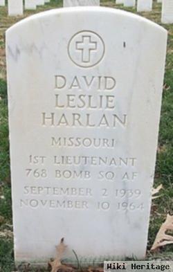 1Lt David Leslie Harlan