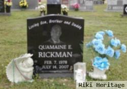 Quamaine E Rickman