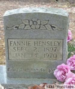 Fannie Griffie Hensley