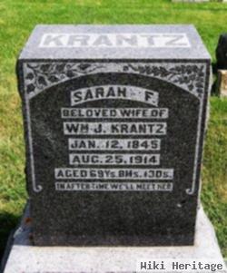 Sarah F Krantz