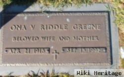 Ona Viola Riddle Greene