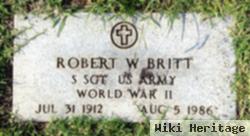 Robert W. Britt