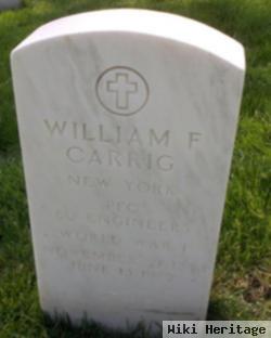 William F Carrig