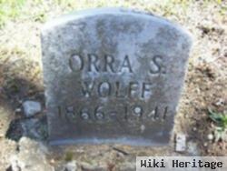 Orra S Wolff