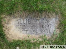 Allie W King, Sr