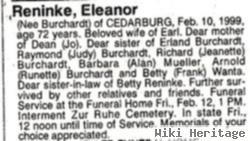 Eleanor Burchardt Reninke