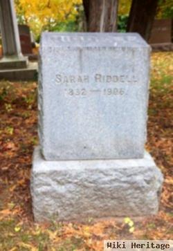 Mrs Sarah Riddell