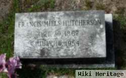 Mary Francis Mills Hutcherson