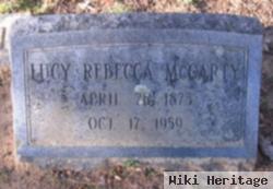 Lucy Rebecca Mccarty