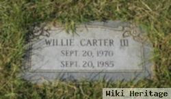Willie Carter, Iii