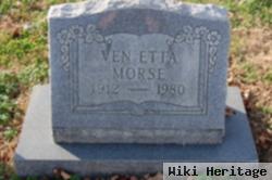 Ven Etta Mcgowan Morse