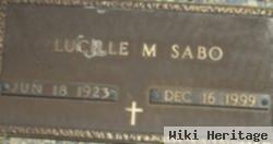 Lucille M Sabo