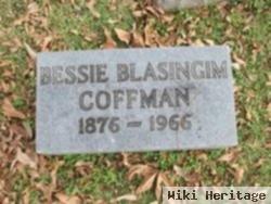 Elizabeth Margaret "bessie" Blasingim Coffman