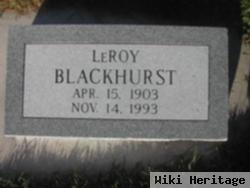 Leroy Blackhurst