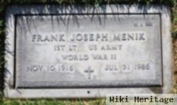 Frank Joseph Menik