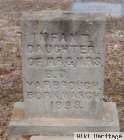 Infant Daughter Yarborough