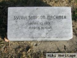 Mrs Sylvia Simpson Machmer