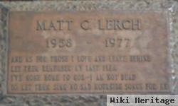 Matt C Lerch