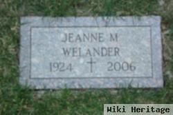 Jeanne M. Mosher Welander