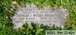 Shirley J Moore Rhoades