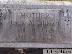 Lottie Mabel Littleton