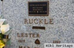 Lester Alvin Ruckle, Sr