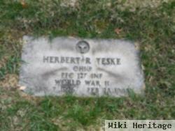 Herbert R Teske