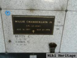 Willie Chamberlain, Jr