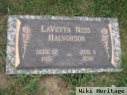 Lavetta Ness Halvorson