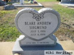 Blake Andrew Siegmund