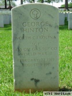 Sgt George Hinton