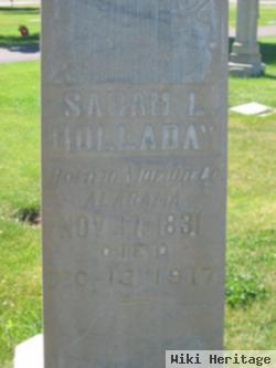 Sarah L Hollis Holladay