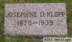 Josephine D Klopp