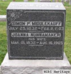 Joanna Nunnamaker Middlekauff