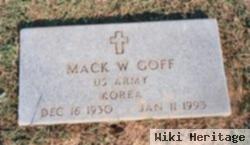 Mack W. Goff