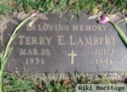 Terry E. Lambert