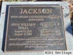 John William "bill" Jackson