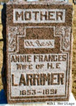 Annie Frances Larimer