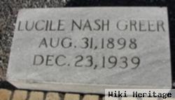 Lucile Nash Greer