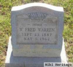 William Frederick "fred" Warren