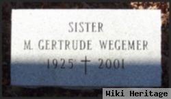 Sr Gertrude Wegemer