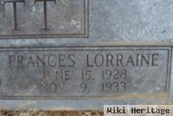 Frances Lorraine Scott