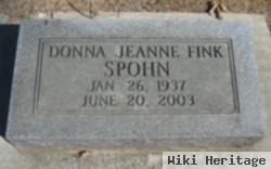 Donna Jeanne Fink Spohn