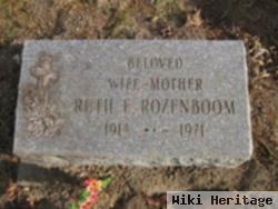 Ruth Eldridge Rozenboom