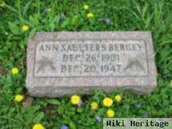 Ann Saulters Bergey