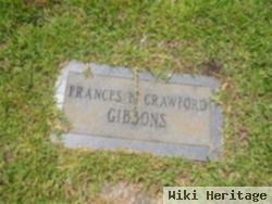 Frances B. Crawford Gibbons