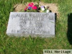 Alice Williams Schreffler