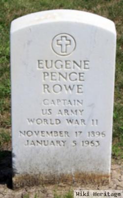 Eugene Pence Rowe