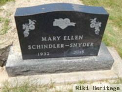 Mary Ellen Beer Schindler Snyder